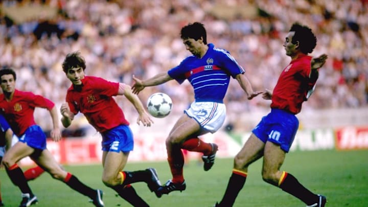 FRANCE V SPAIN ALAIN GIRESSE